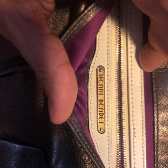 Henri Bendel Clutch Purse with Chain - Picture 2 of 10